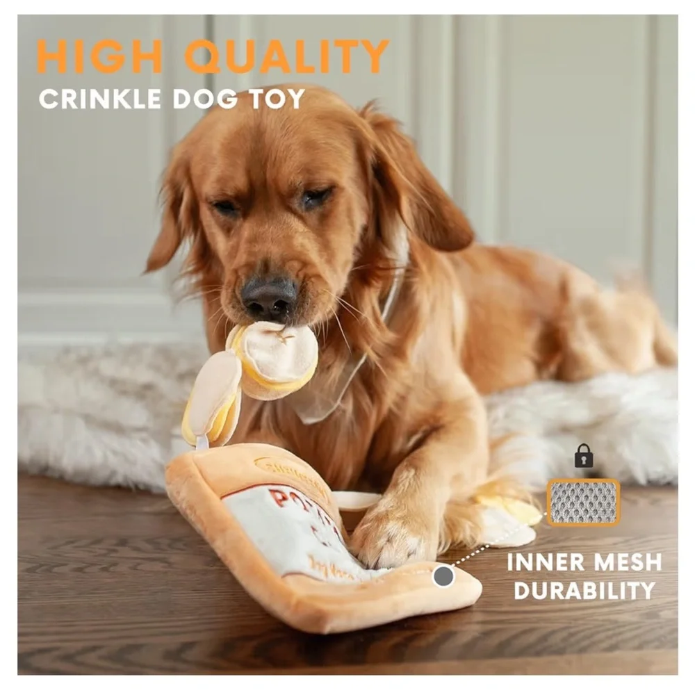 BRAND NEW Potato Chips Dog Nose Work Toy
